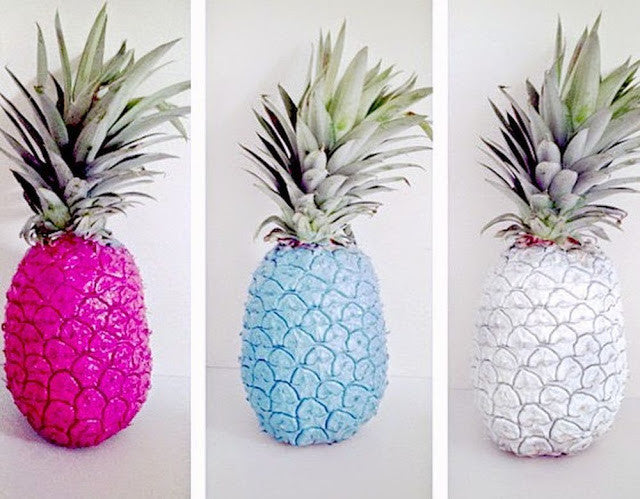 Summer Bachelorette Party Ideas - Pineapple Decor