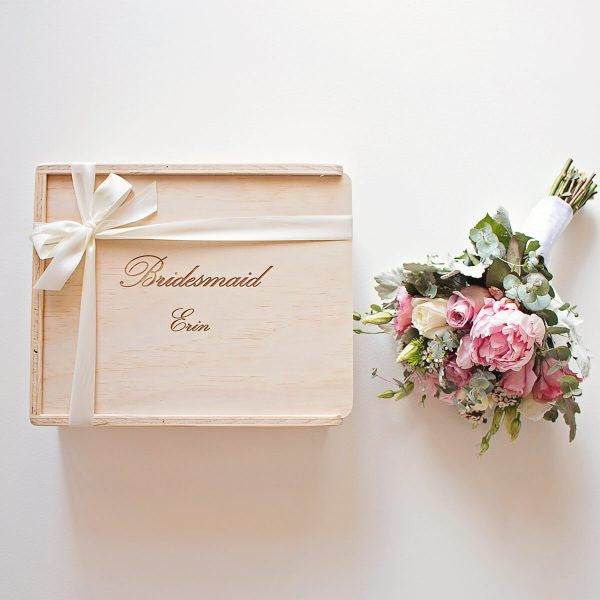 Engraved Bridesmaid Gift Box