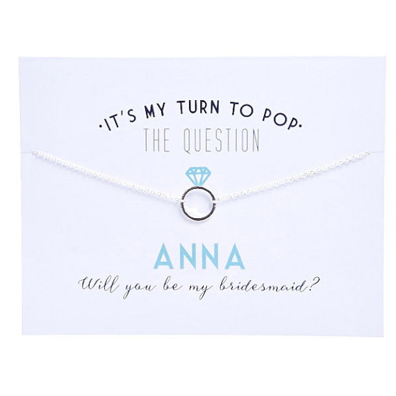 Bridesmaid Proposal Necklace