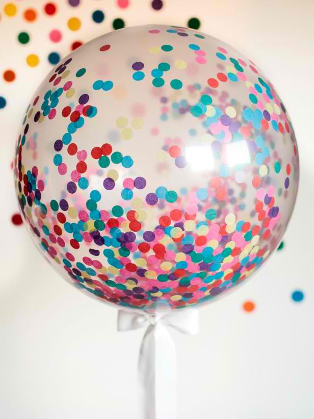 giant confetti balloon