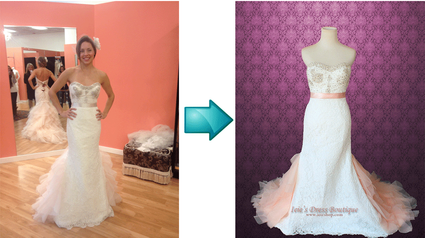 Custom Dress from Ieie's Bridal Dress