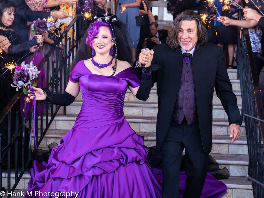 Ela's Glamorous  Purple Wedding