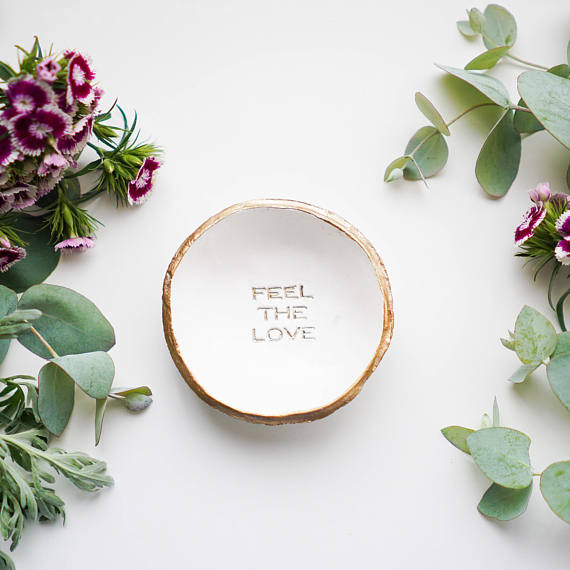 Feel the Love Ring Dish