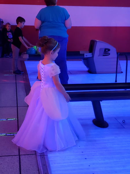 Princess Sierra in her Princess Dress