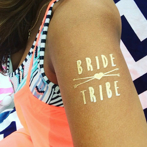 Summer Bachelorette Party Ideas - Temporary Tattoos