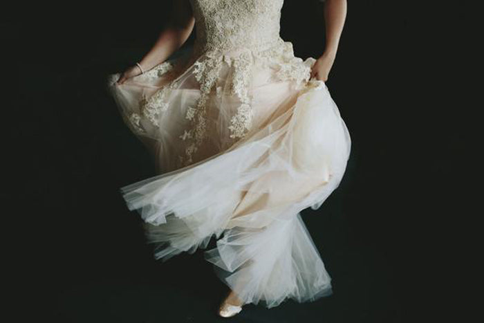 Kar-Lai's Enchanted Garden Wedding Dress