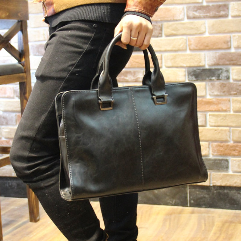 casual briefcase bag