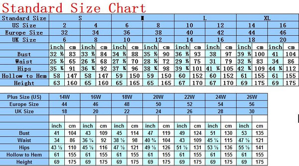 Warner Women S Size Chart