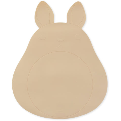 Konges Sløjd Siliconen Placemat Bunny | Shell *