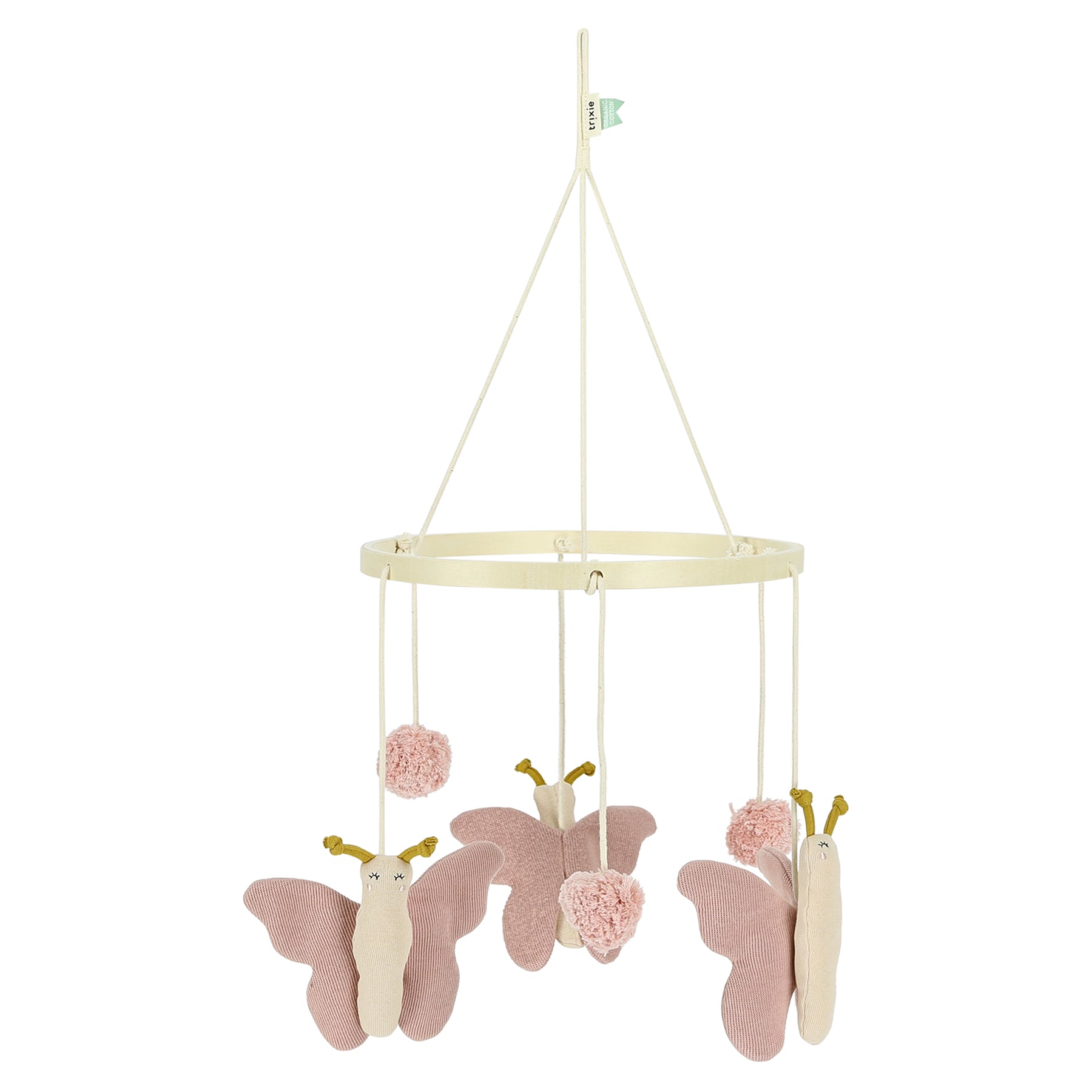 hoog Gentleman vriendelijk gouden Trixie Mobiel Crib/ Wieg | Vlinder – De Gele Flamingo