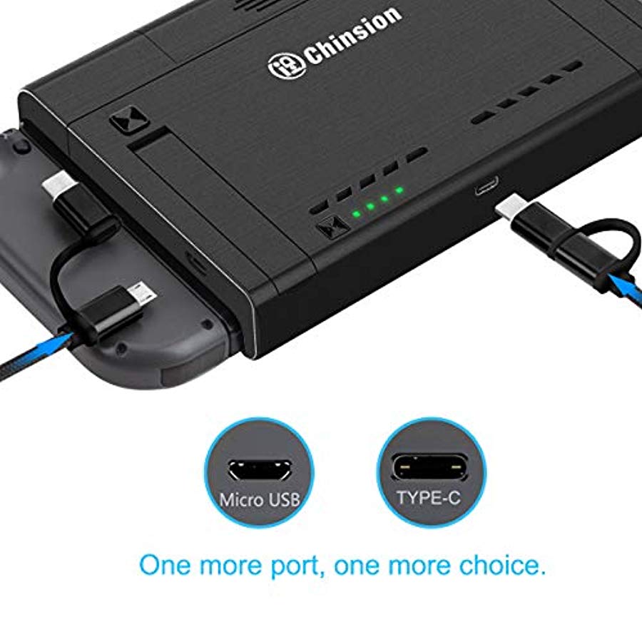 Cargador De Batería Id Chinsion 10000mah Para Nintendo - TODOENCARGO.COM