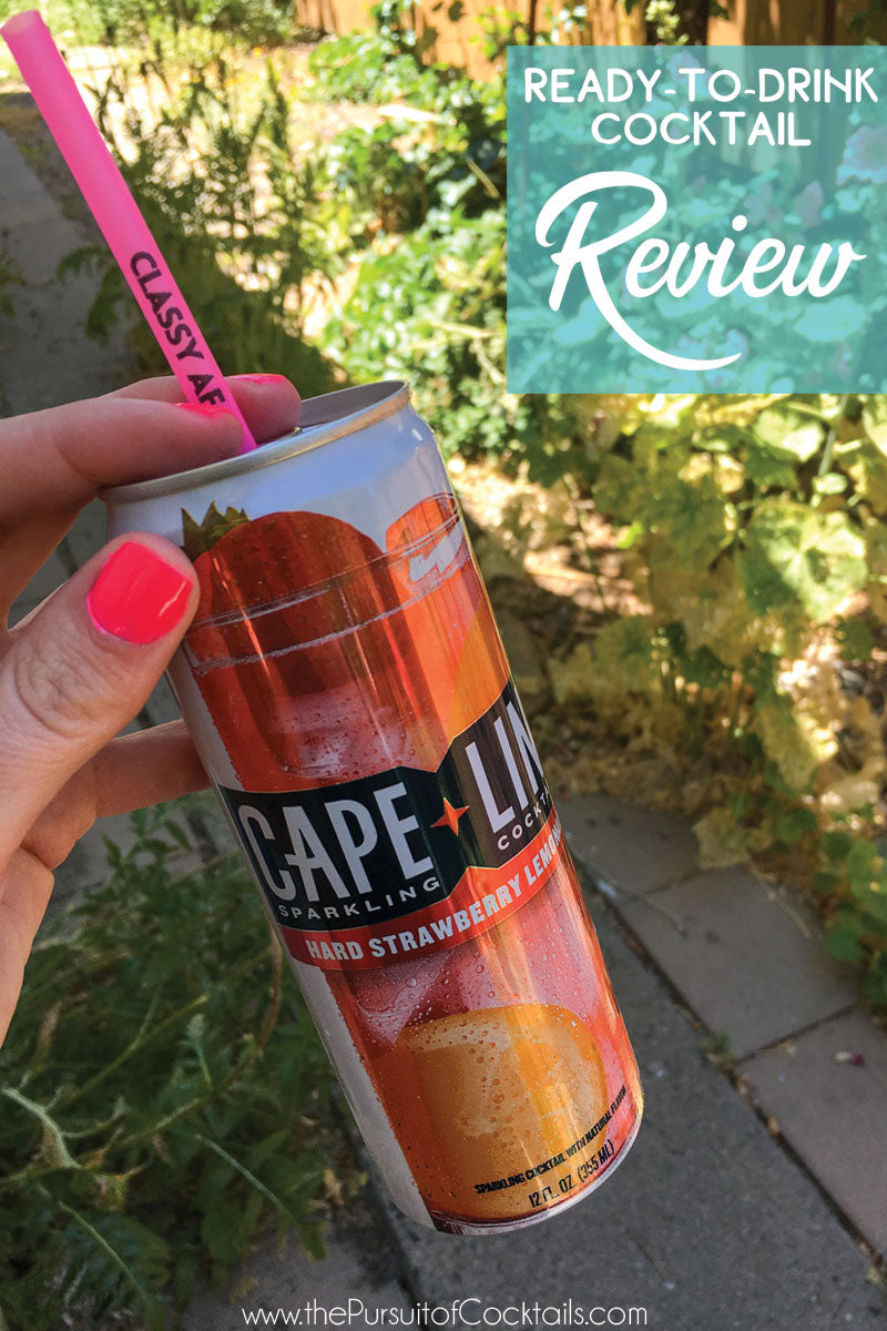 Cape Line Hard Strawberry Lemonade canned cocktail review