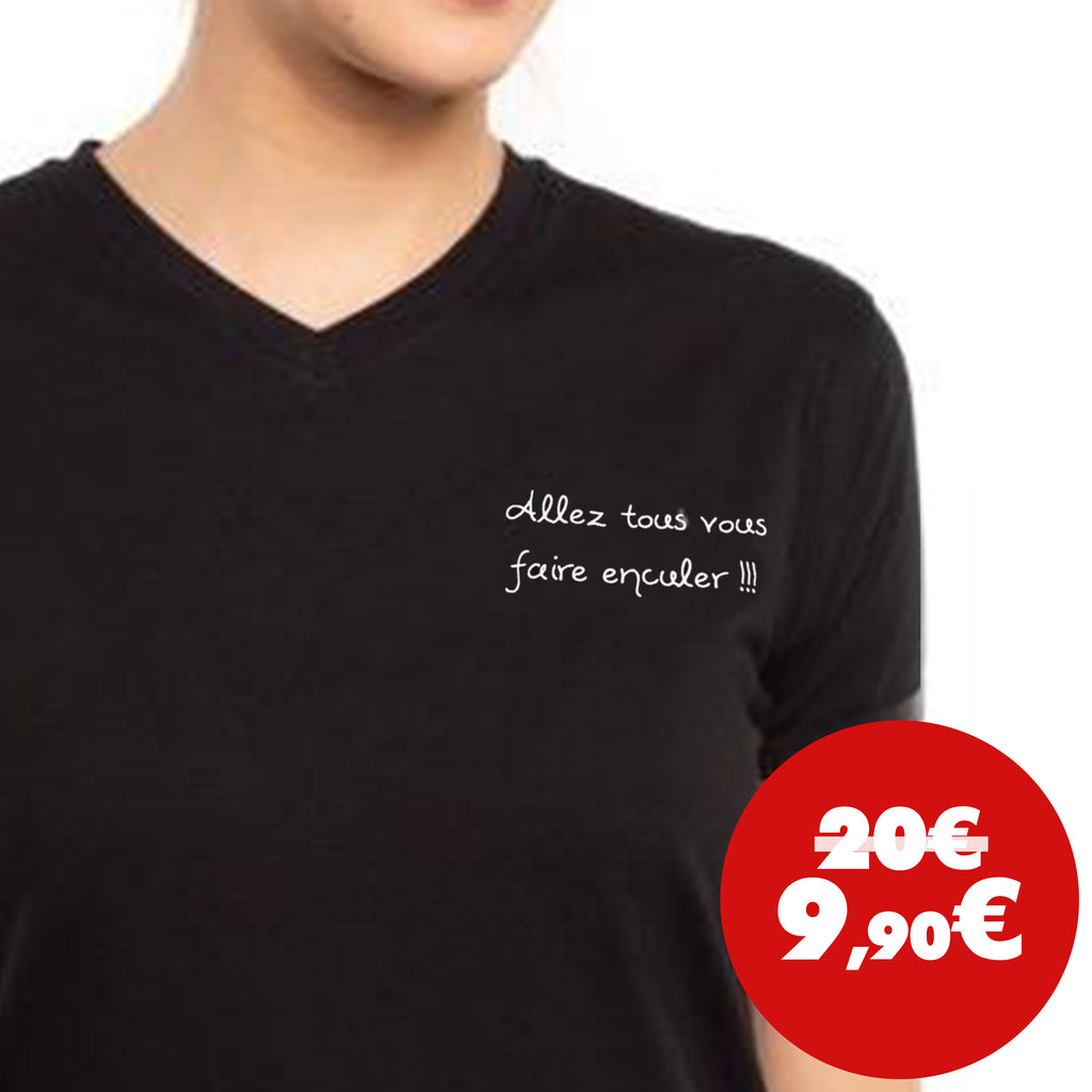T-shirt Femme BIGARD "Allez tous vous faire enc*ler"