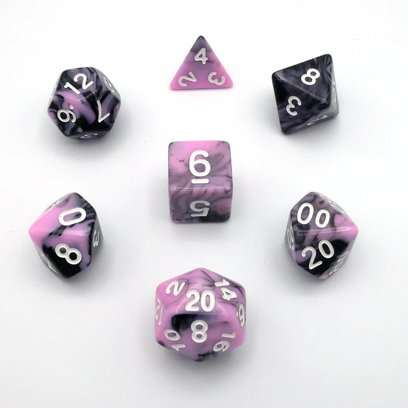 Bekwaam boerderij Pathologisch Punk Pixie - 7 Piece D&D Dice Set - Acrylic RPG Gaming Dice – Your Turn: A  Board Game Cafe