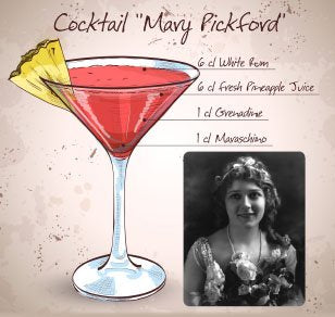 Mary Pickford cocktail