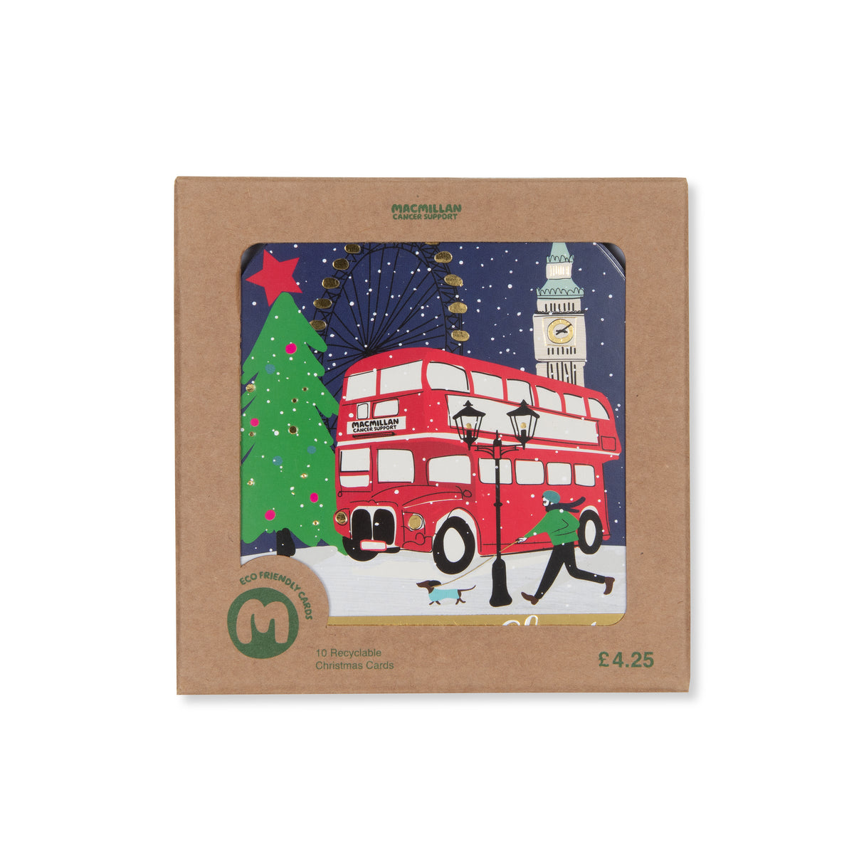 London Scene Christmas Card (Pack of 10) Macmillan