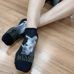 Wild Life Ankles - White Rhinoceros