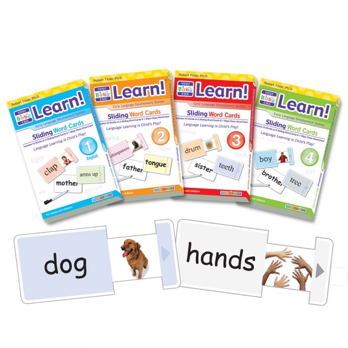 E0GU1YV9IR for sale online Your Baby Can Learn American English Special Edition 4 Level Kit 