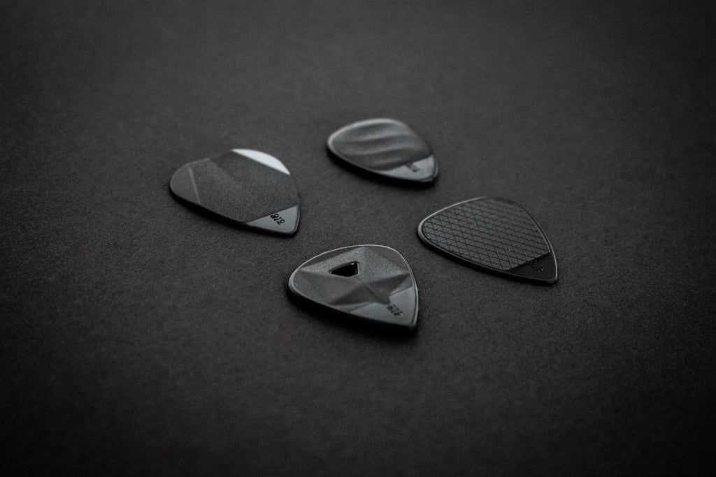 Guitar pick recycled