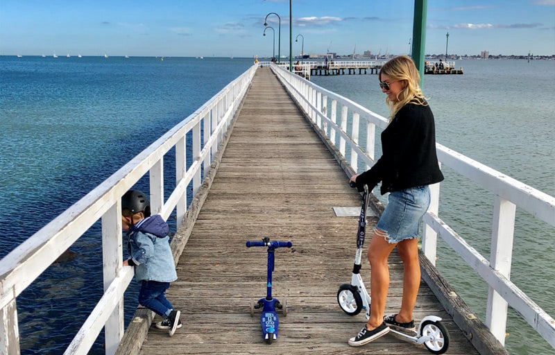 Micro Scooter Ambassadors on a family scooting adventure 
