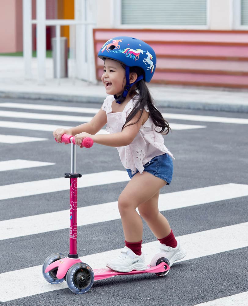 pink mini micro scooter