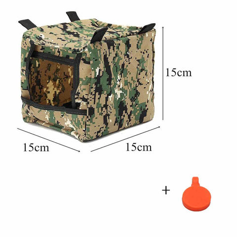 boite cible camouflage pour lance pierre version petite