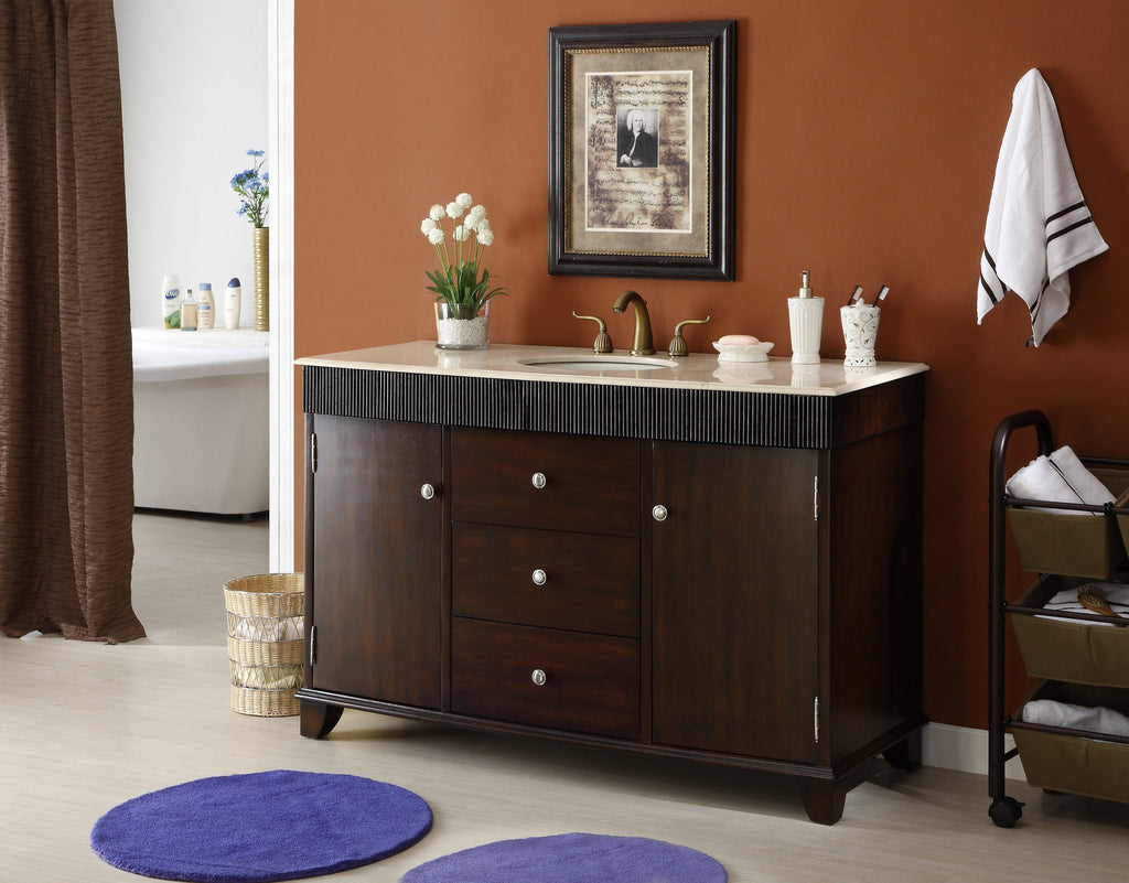 54 Inch Bathroom Vanity Without Top