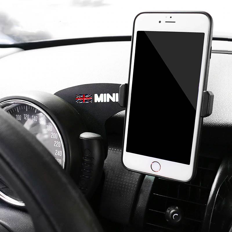 QIDIAN Tapis antidérapant pour tableau de bord de voiture avec téléphone portable pour Mini Cooper Clubman R56 R57 R58 F56 F55 F54 F57 F60 R60 R61 Hatachback Countryman 
