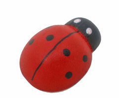 50 Wooden Ladybugs - 20mm - Perfect for Scrapbooking and Crafts - Z055