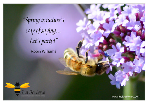 Bee and Nature Quotes Robin Williams