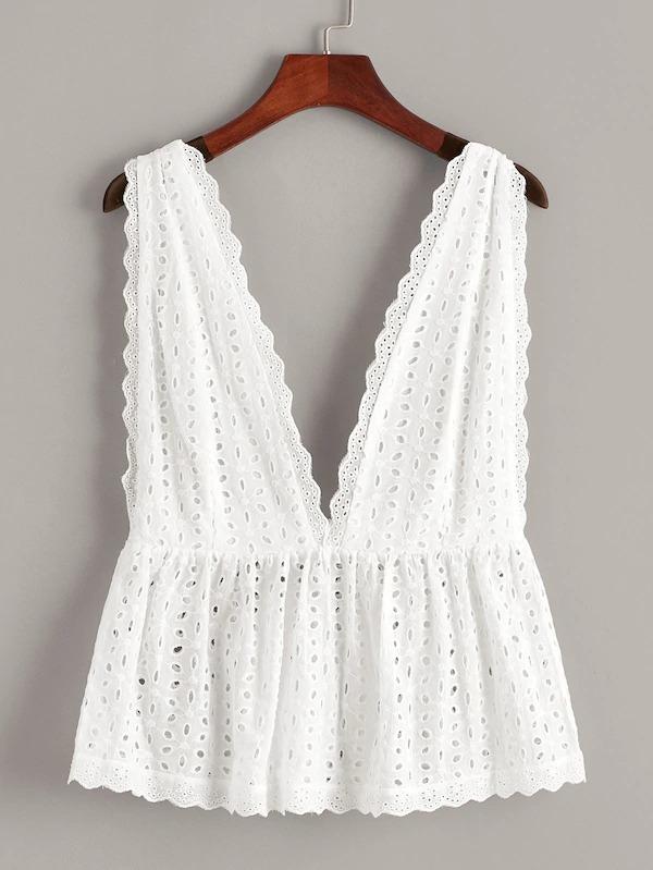 loft white blouse