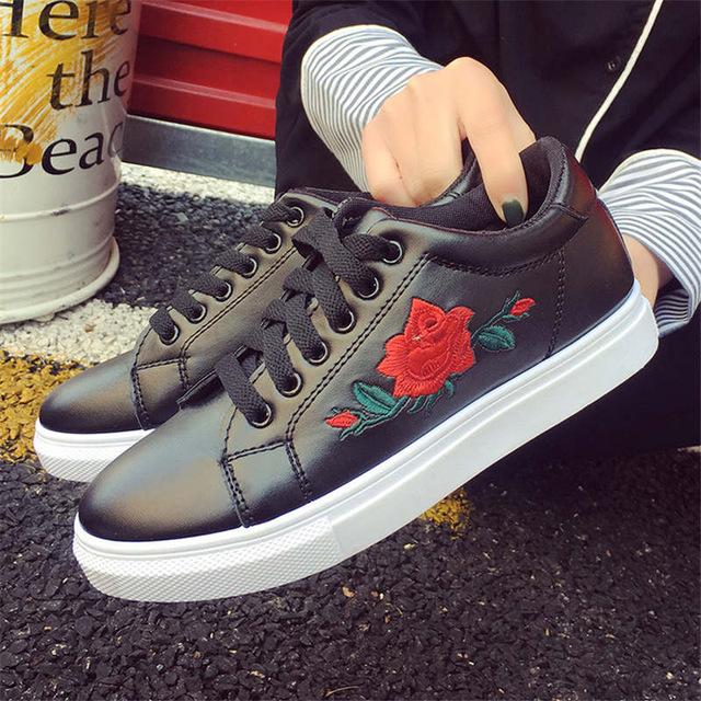 Printed Casual Shoes Canvas Shoes 