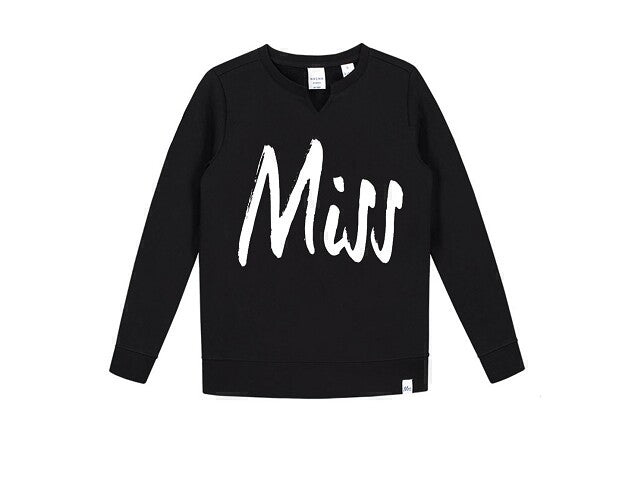 moe Maestro Contractie Nik & Nik Sweater Miss black Sweaters