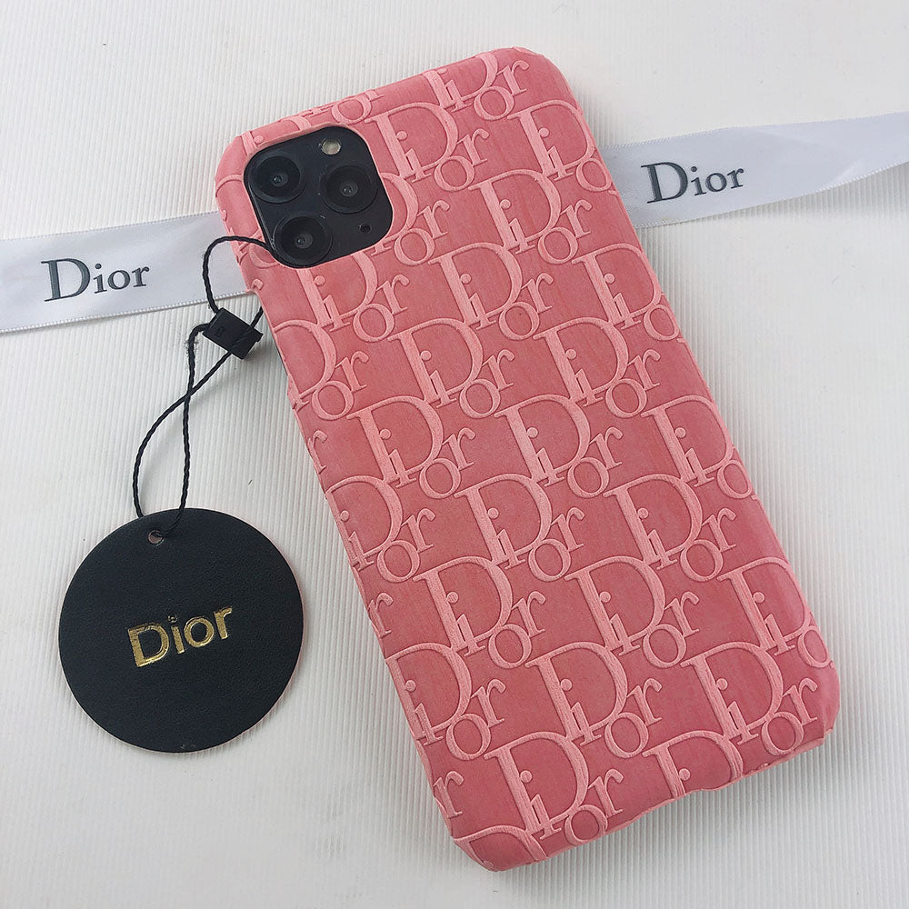 Dior Pink Leather Case – Dopephonecases