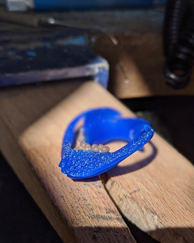 experimental wax carving