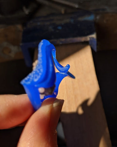 wave wax carving