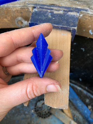 wax carving geometric shapes