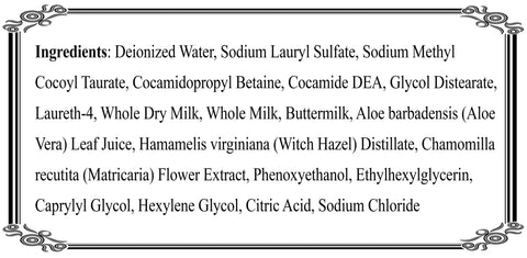 Milk Bath Ingredients