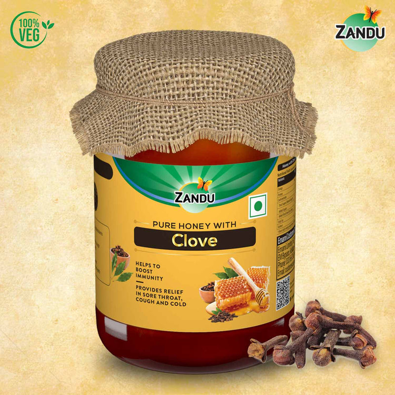 Pure Honey with Clove (650g)