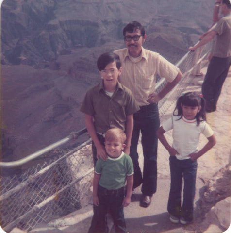 Grand Canyon Family Trip, age 5.