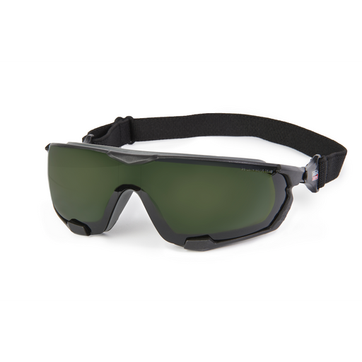 Lincoln Green Shade 5 Compact Cutting and Grinding Goggles - K4708-1 - Front View