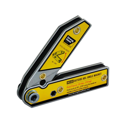 Strong Hand Tools Adjustable Inside / Outside Angle Magnet, 6" - MLA600