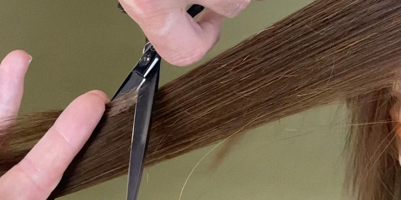 How to Do The Slicing Hair Cutting Technique | LEAF – Leaf Scissors