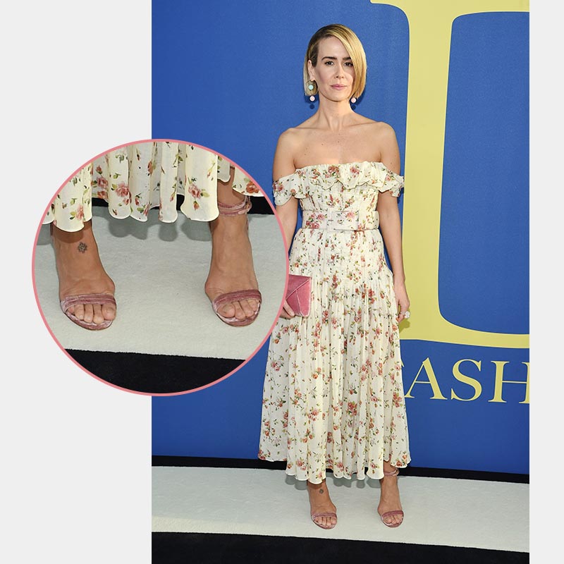 American Actress Suffers from Bunions