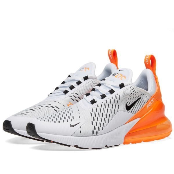 nike 270 white and orange