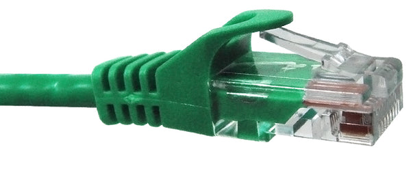 CAT5E, 6, 6A Ethernet Patch Cable, Snagless Molded Boot, RJ45 - RJ45