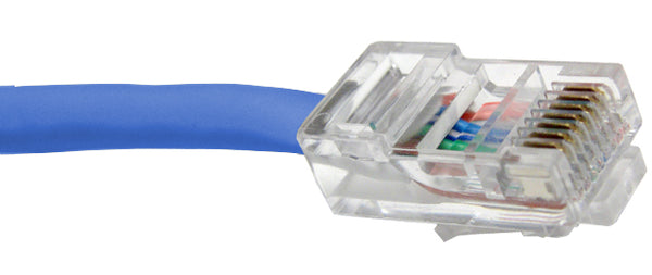 CAT5E Ethernet Patch Cable, Non-Booted, RJ45 - RJ45