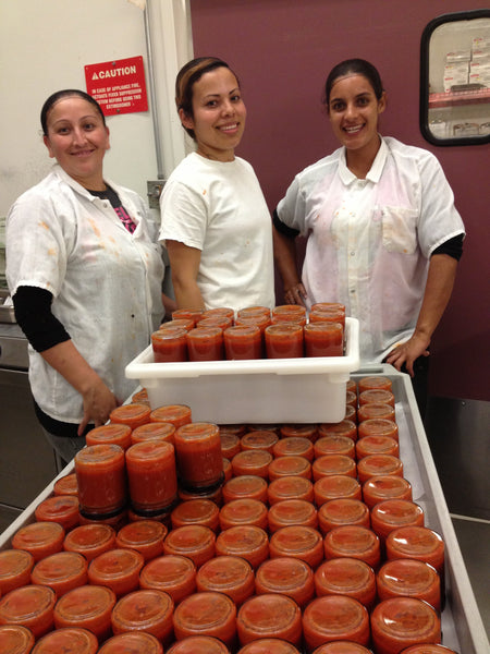 The ladies behind our ketchups