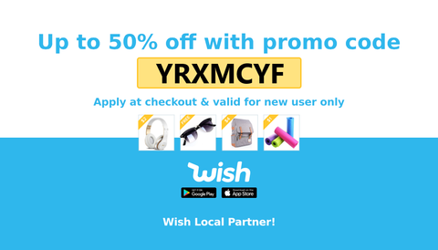 Wish Local Discount Code YRXMCYF