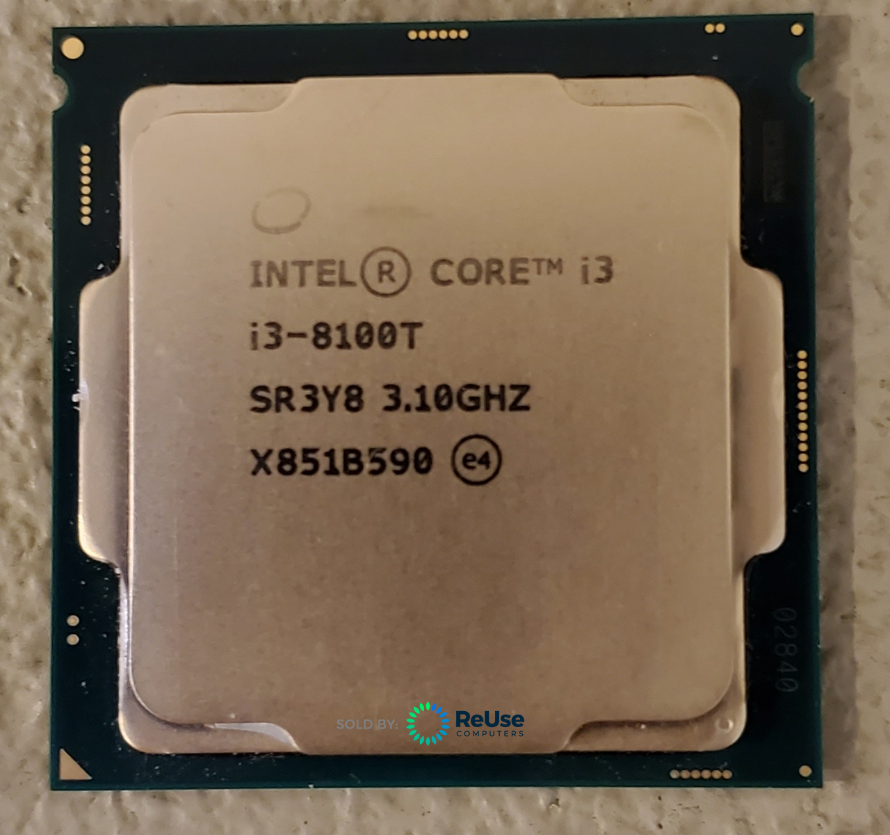 Core i3 8100T　3.1GHz 6M LGA1151 35W　SR3Y8